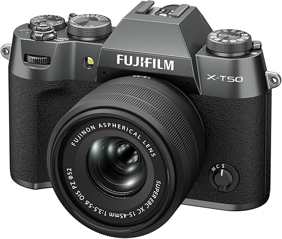 FUJIFILM X-T50XC15-45mmF3.5-5.6 OIS PZ Charcoal Silver FUJIFILM X-T50XC15-45mmF3.5-5.6 OIS PZ Charcoal Silver